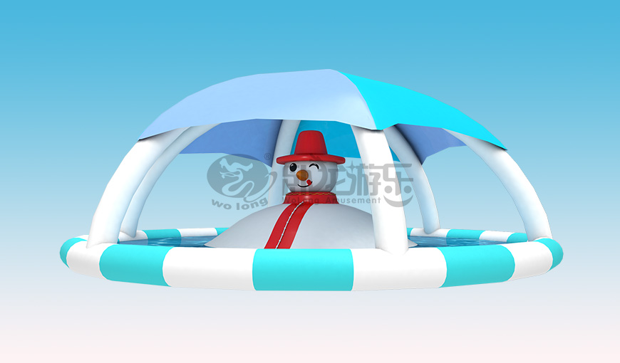 遮阳水池+湿蹦球