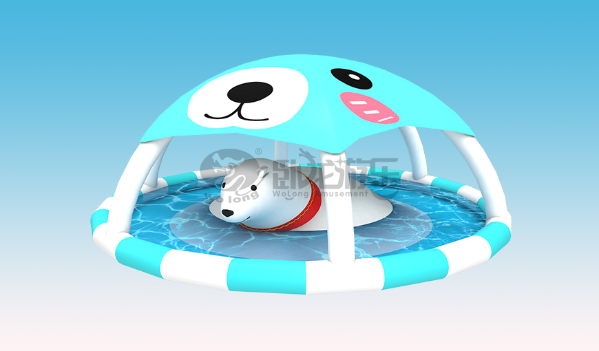 遮阳水池+湿蹦球